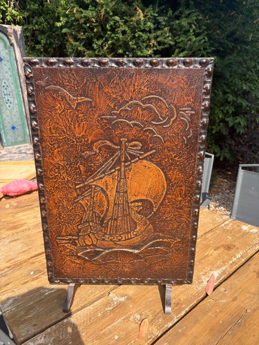 Vintage brass fire - fire, –