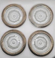 Set of 4 Vintage Glass