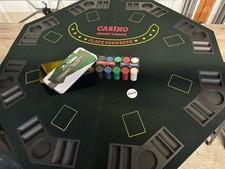 Table Top folding POKER TABLE