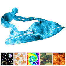 Jetski Standup - Decal Sticker - Multiple Patterns & Sizes - ebn7102