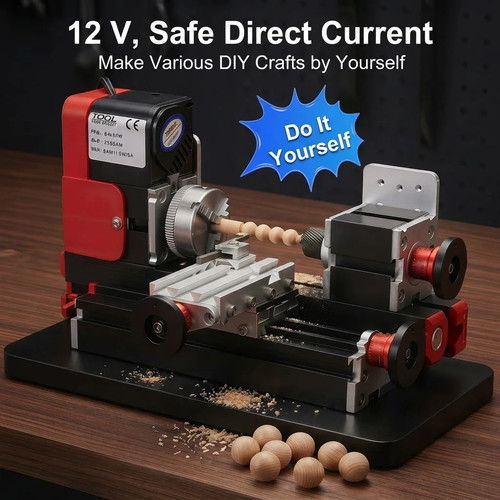 Mini metal lathe - metal, machine