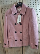 M&S Per Una Pink Short Wool