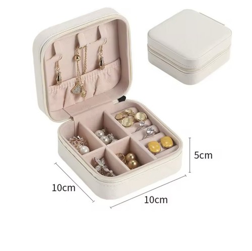 Small travel jewelry box - small,