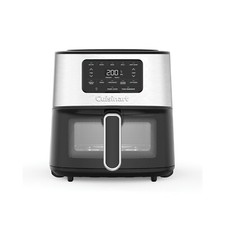 Cuisinart 10 in 1 Basket Air Fryer 5.7L Large Capacity 23cm Cooking Space Black