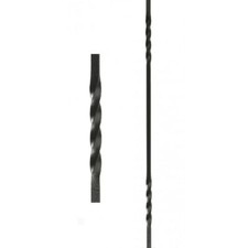Blacksmith Wrought Iron Double Fine Twist Stair Spindle - Fast & Free Delivery