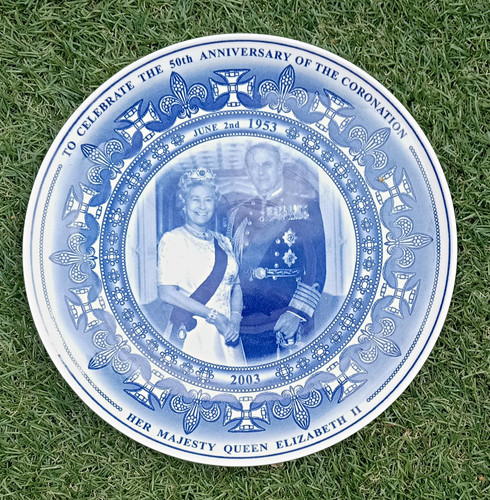 Wedgwood queen ware blue - queen's,