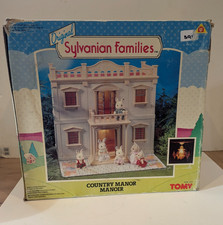 Sylvanian Families Vintage Country Manor Mansion Building TOMY - BOXED