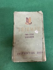 TRIUMPH RENOWN 2 LITRE 1950