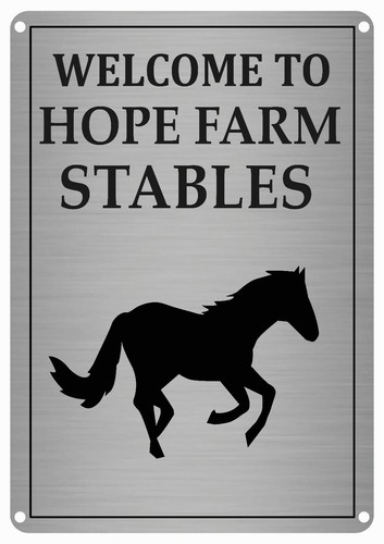 Personalised stable door - personalised,