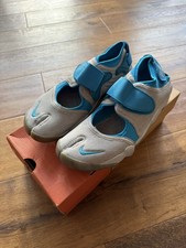 2001 Nike Air Rift grey blue OG vintage retro 90s shoes trainer split toe ninja