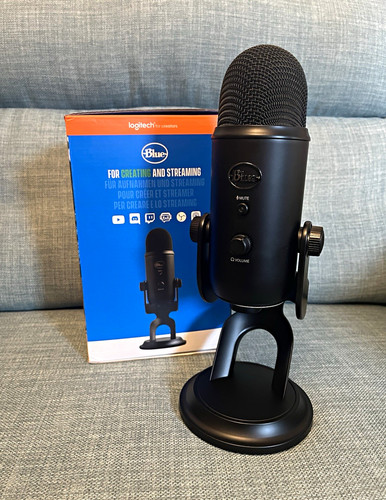 Blue yeti usb multi pattern - blue, multi-pattern