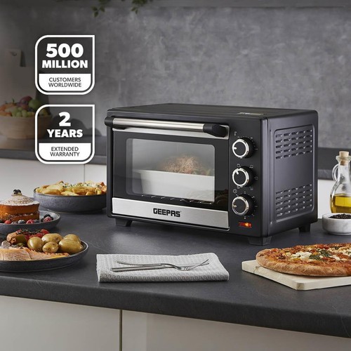 Geepas 19l mini toaster - 19l,