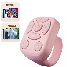 Bluetooth Phone Remote Control Scrolling Ring Fingertip Wireless Page Turner