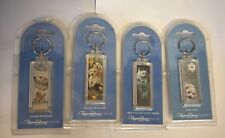 Double sided keyring 28 different designs dog breeds cat rabbit horse