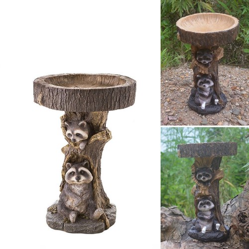 Bird bath feeder pedestal - feeder,