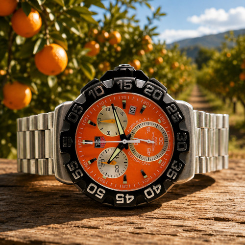 Tag heuer formula - heuer, orange