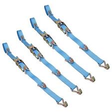 4x Ratchet Strap Trailer Tie