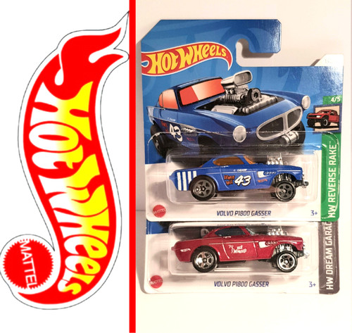 Hot wheels volvo p1800 - 2x,