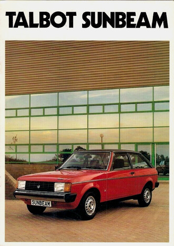 Talbot sunbeam 1980 - talbot, uk