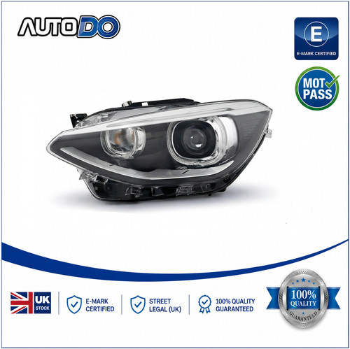 Xenon headlight passenger - headlight,