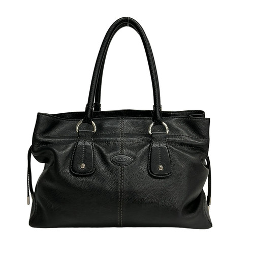Tod new black leather - tod's, tote