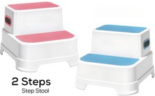 Non-Slip 2 Step Stool Dual