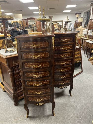 Pair french louis xvi kingwood - louis,