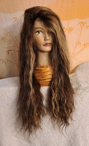 Long brunette human - brunette, hair
