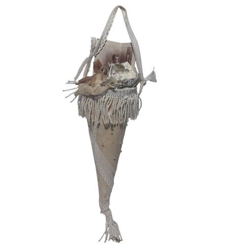 Handmade victorian cone tussie - handmade,