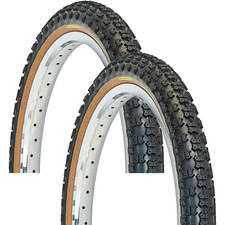 Premium Tioga Comp III Bike Tires Bundle | 20x1.75 & 20x2.125 Clincher BMX
