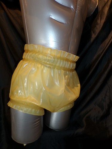 Rubber latex adult baby pants - rubber,