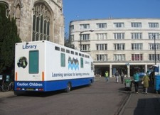 Photo 6x4 Mobile Library -