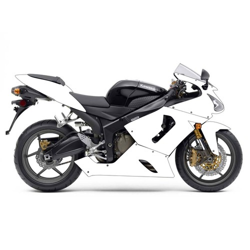 Unpainted motorcycle fairing - motorcycle,