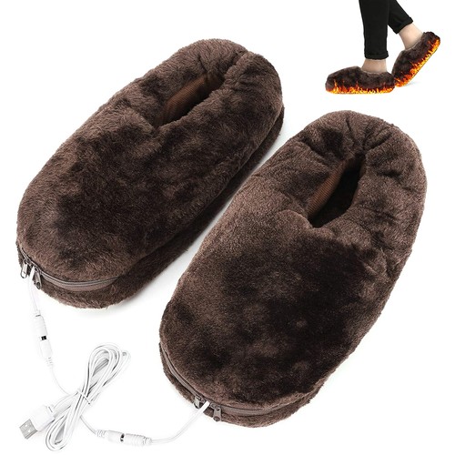 Heated slippers electric heat - heated,