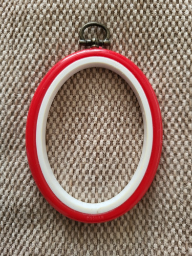 Oval flexi hoop for embroidery - oval,