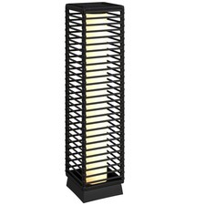 Outsunny Garden Rattan Lamp