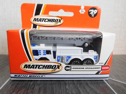 Matchbox german issue fire - german,