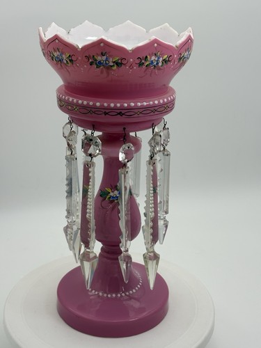 Victorian pink opaline glass - victorian,