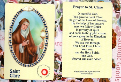 Prayer saint - prayer, st.