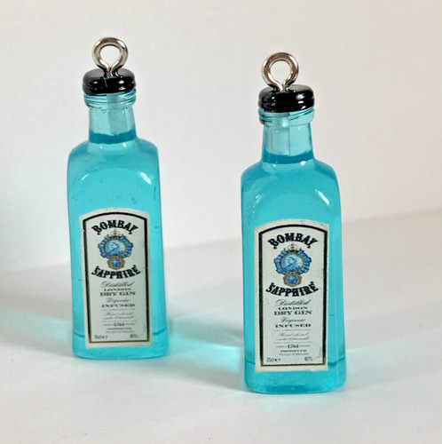 Gin bottles charms - 2, x