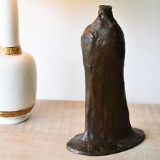 Large Bronze Figurative Statue Sculpture - The Bearded King by Leila Hietala