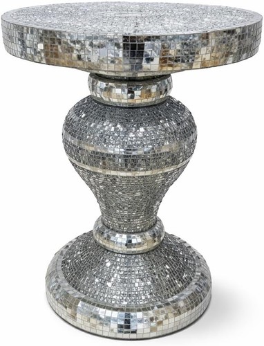 Silver ceramic crushed - silver,