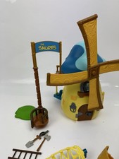 The Smurfs WINDMILL PLAYSET 2012 Jakks Pacific Toys,  Peyo, Figures 