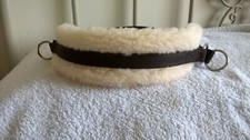 Bitless bridle attachment Brown cushion webbing cob/full size