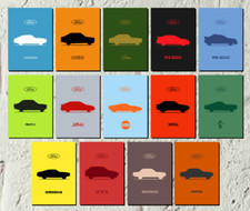 POSTER - FORD SILHOUETTES