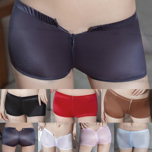 Women zipper open crotch - open,