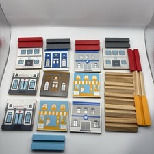 Wooden Train Track 2D Town