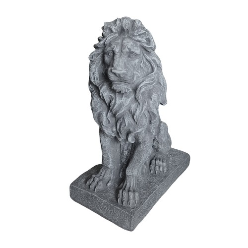 Lion garden figure - ,