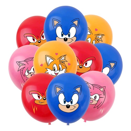Sonic set latex balloons - 20,