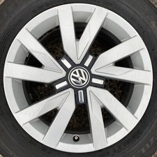 x1  SINGLE VW PASSAT B8 3G ALLOY WHEEL 16'' & TYRE 215/60/16 3G0601025A ARAGON